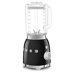 SMEG NEW Retro Countertop Blender (Black) SMEG NEW Retro Countertop Blender Black