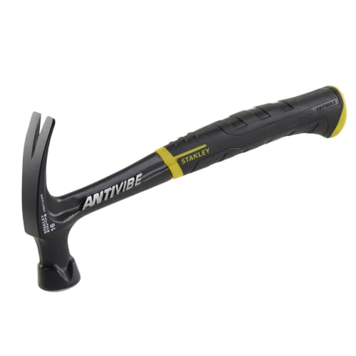 STANLEY FATMAX AntiVibe Klauenhammer 453g, flache Klaue...