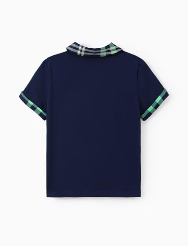 PATPAT Matching Family Outfits Mom and Me Matching Outfits Short Sleeve Round Neck Midi Shirt Dress3