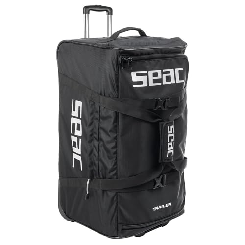 SEAC Trailer, Trolley para Equipos de Buceo, 110 l, 73 x 40 x 38 cm