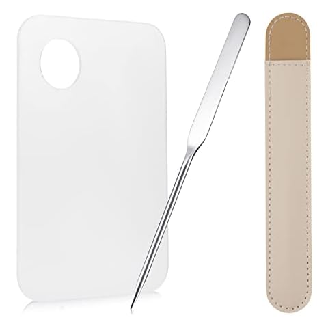 TOYMIS Stainless Steel Makeup Spatula Set Cover