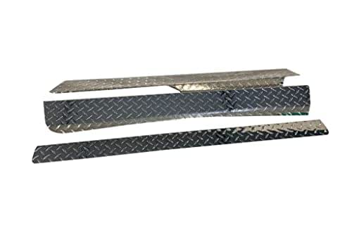 Amazon.com: Diamond Plate Full Side Rocker Panels and kick panel Yamaha ...