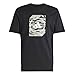 adidas Men's Camouflage Shape Graphic Sportswear T-Shirt, Black, Small