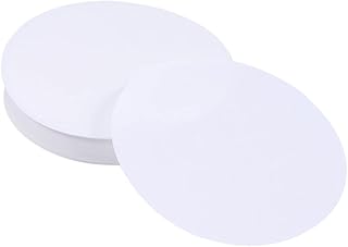 Filter Paper Fast 200pcs Cellulose Paper Funnel Paper Medium Rate Paper White Engine Oil Round Paper Paper Lab Laboratory Paper Filter Paper Lab