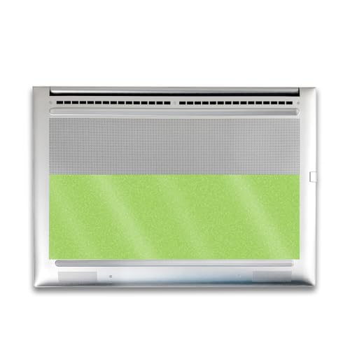 Image of Glossy Glitter Gaming Skin Compatible with HP Envy x360 16 inch (2023) - Solid Lime Green - Premium 3M Vinyl Protective Wrap Decal Cover - Easy to Apply | Crafted in The USA by MightySkins