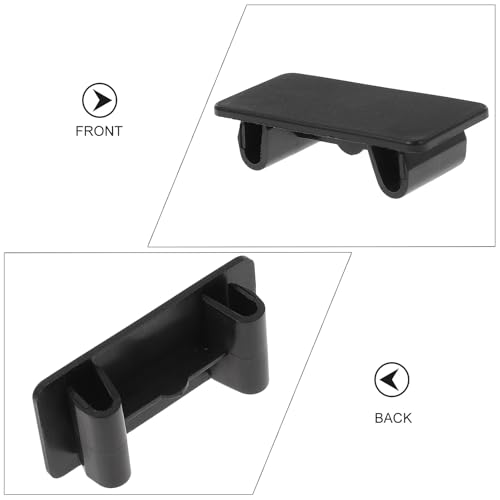 Couvercle de trou emboîtable résistant pour support de bascule automobile, pack de 8 pièces - 3