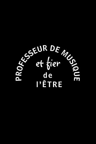 Photo de Professeur de Musique et fier de l’être: Carnet de Notes, Journal Intime, ou Planificateur, Parfait Cadeau d'Appréciation d'Enseignant, Remerciement, Anniversaire, Retraite