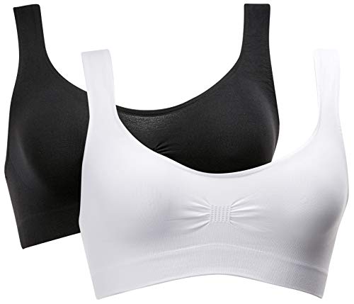 Sutiã AF Media Sustentação Preto/Branco G - Trifil