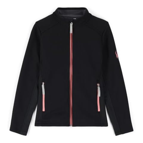 Spyder Girl's Bandita Fleece Jacket, Black Cover