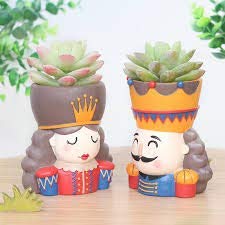 See full amazon price history chart for Brotherhood Enterprise Combo Set of 2 King|Queen Fairytale Kingdom Cartoon Flowerpot Design Resin Succulent Plant Pot|Resin Pots Unique & Trendy Design Return Gifts Flower Home Decor Without Plant Brotherhood Enterprise Combo Set of 2 King|Queen Fairytale Kingdom Cartoon Flowerpot Design Resin Succulent Plant Pot|Resin Pots Unique & Trendy Design Return Gifts Flower Home Decor Without Plant (B08B3FM8BL) Amazon Price History, Amazon Price Tracker