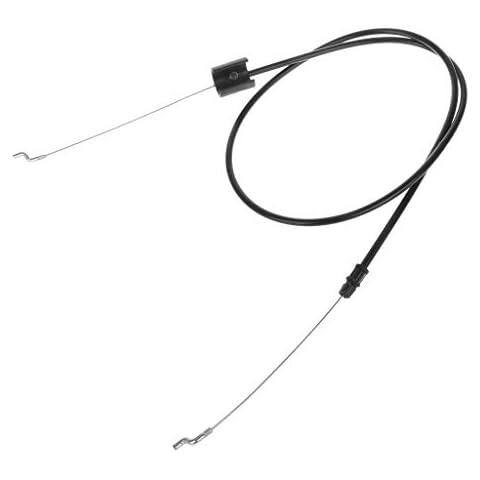 WuLi77 Lawn Mower Throttle Controls Cable, Pull Engine Zone with Z Shape Bend Garden Tool for Petrol Lawnmower Cover