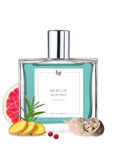 Image of EM5 Memoir EDP Unisex Perfume | Fresh Citrus Woody | Spray for Men & Women | Strong & Long Lasting Fragrance | Luxury Gift for Him & Her