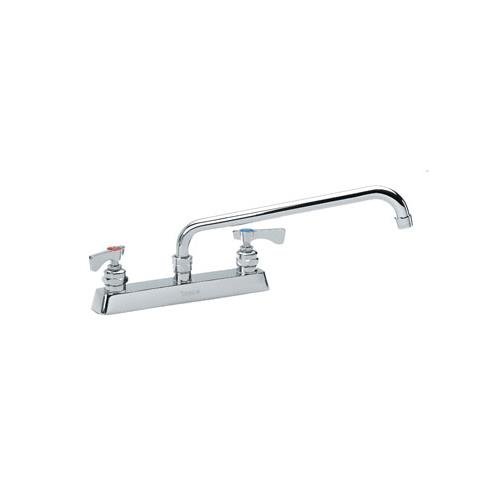 Krowne Royal Series 8" Center Deck Mount Faucet, 8" Spout, Low Lead 15-508L