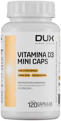 Dux - Vitamina D3-2000UI - 50mcg - 120 cáps