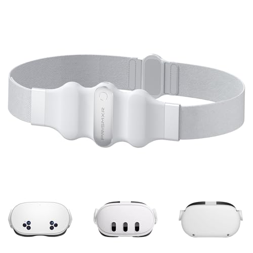 PRISMXR Batería Externa Compatible con Meta Quest 3/3S/2, Cargador rápido portátil de 30 W para Vision Pro/Pico 4 Ultra/VR (Carina W1, Blanco)