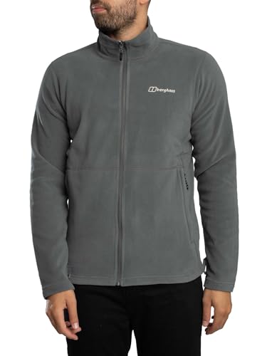 Berghaus Men's Prism Micro Interactive Polartec Fleece Jacket, Dark Grey, S