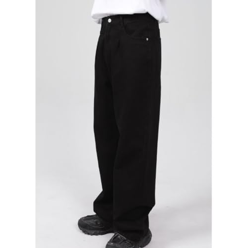 Men's Solid Color Comfort Straight Leg Jeans Summer Spring Casual Denim Trousers3