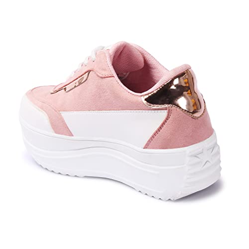 Image of Vendoz Women Casual Blue Shoes