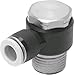 Festo, 564733, QBLV-1/8-1/4-U (Pack of 10), Air Fittings