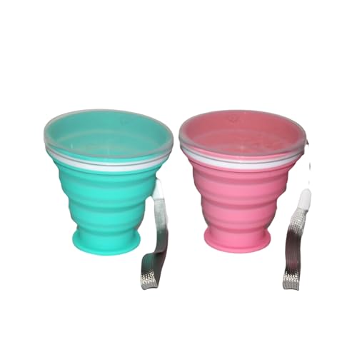 Bicchieri Pieghevoli In Silicone - 2 Pezzi Da 350ml Per Picnic, Campeggio E Viaggi - Foto 8