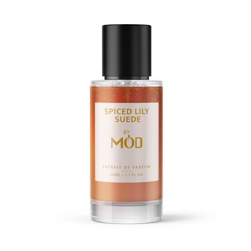 Mod Fragrances Spiced Lily Suede Perfume For Women and Men - Inspired By TF's Tubéreuse Nue Perfume Dupe Long Lasting Amber Floral Fragrance Extrait De Parfum 50ml