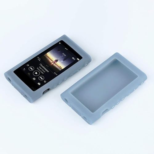 for Sony A55 Case, Soft Silicone Protective Skin Case Cover for Sony Walkman NW-A55HN A56HN A57HN A50 A55 A56 A57 (Blue)