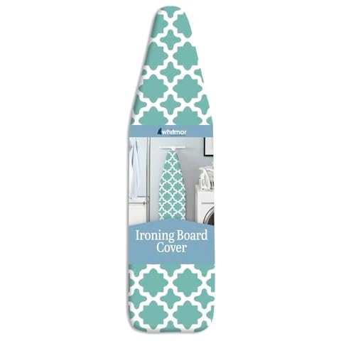 Whitmor Deluxe Ironing Board Cover and Pad - Concord Turquoise Cover