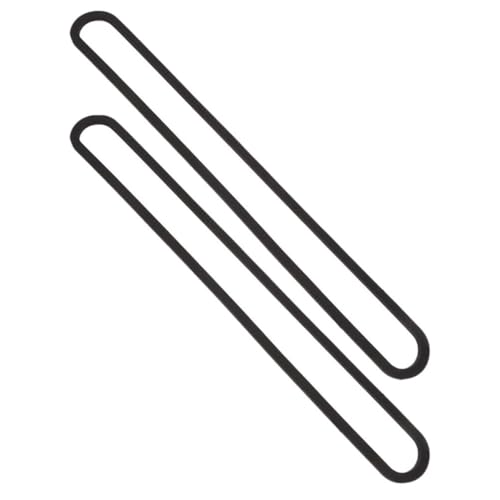 Beatifufu Bande D'étanchéité Élastique Contour Plaque de Cuisson en Écume Noire, Accessoires pour Machine sous Vide, 2 Pièces, pour Petits Espaces et Usage Professionnel