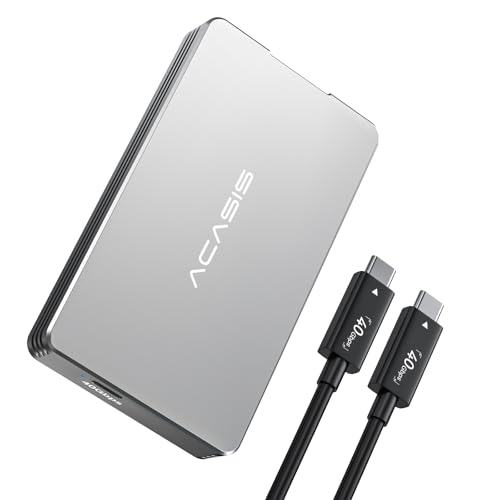 ACASIS TBU405pro M1 Nvme SSDエンクロージャ Acasis 40Gbps Tool-free M.2 NVMe SSD Enclosure Compatible