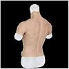 Faux gilet en silicone pour homme - Muscles réalistes en silicone - Idéal pour cosplay, carnaval, soirées à thème et Halloween #4