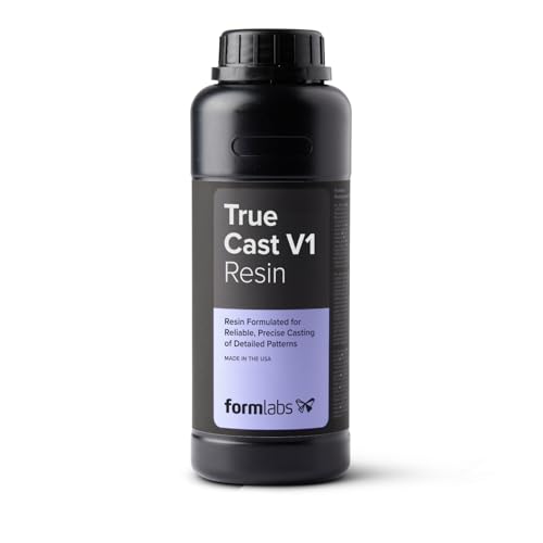 Formlabs True Cast Resin for 3D Printers - High Precision 3D Resin for...