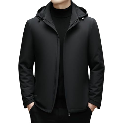 Veste en duvet amovible pour homme chaude style médiéval et business