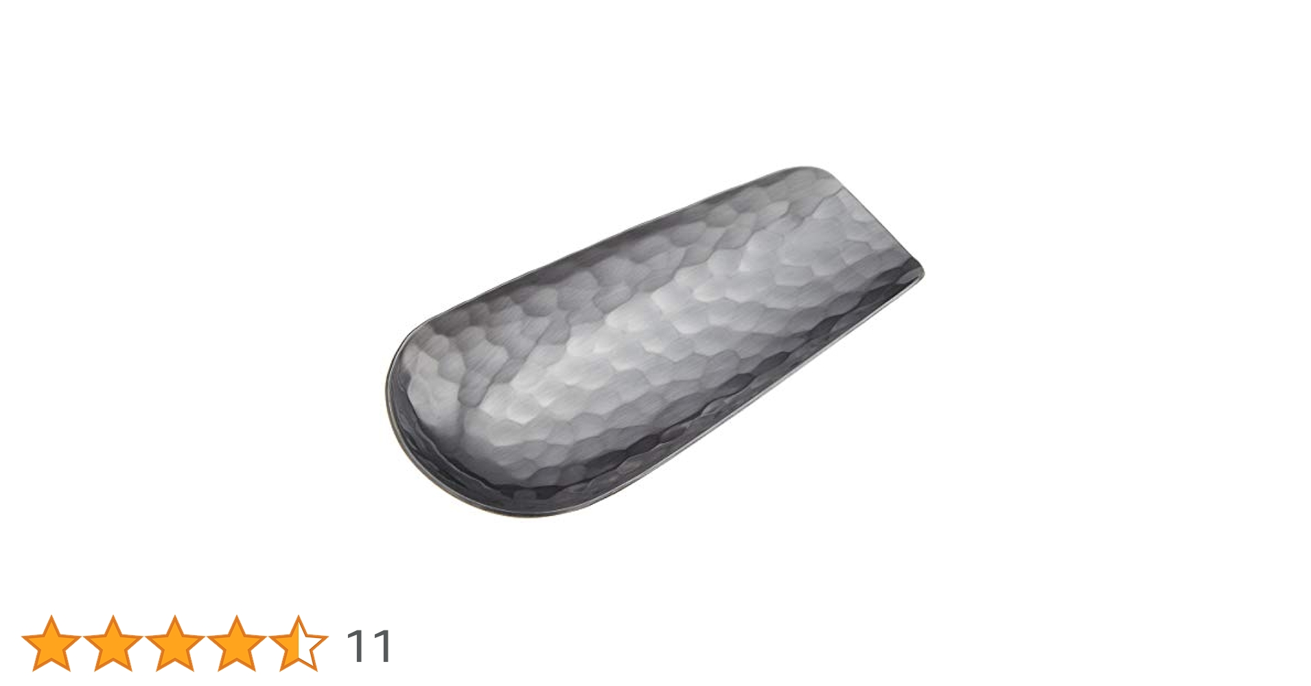 Amazon｜新光金属(Sinkoukinzoku) 茶さじ 黒銅仕上げ 40×80