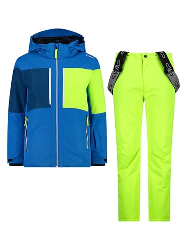 Ensemble veste et pantalon de ski enfant rouge CMP taille 110 cm