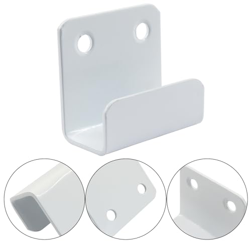 Crochet en acier inoxydable blanc BokWin pour miroir chic
