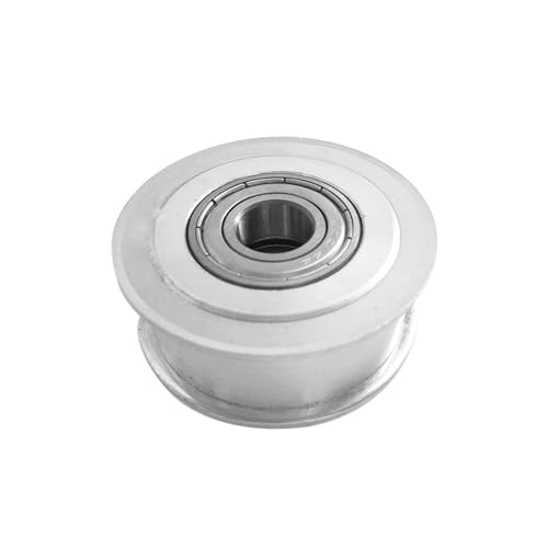 Durable 2pcs 5M Type 30T NO Teeth Idler Pulleys, Inner Bore 8/10/12/15mm Width 16/21/27mm Passive Pulley Wheel (Size : 15mm, Style : Width27mm)