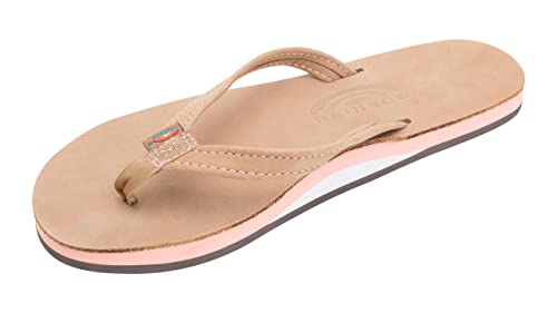 Image of Rainbow Sandals Women's Single Layer Leather Sandal Narrow Strap