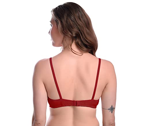 Image of Strowberry Women's Cotton Non-Padded Wire Free Full Coverage Bra