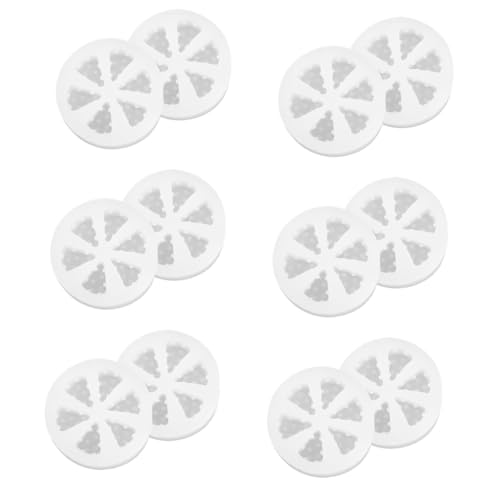 Uonlytech 6 Set Stampi Silicone Per Forme Formaggio E Antiadesivi E Facili Da Per Dolci Fatti Casa Materiale Sicuro E Durevole Per Forno E Diy 2 Pezzi*6