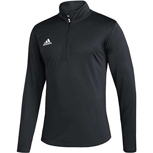adidas Men’s Under The Lights Long Sleeve Quarterzip Athletic Top