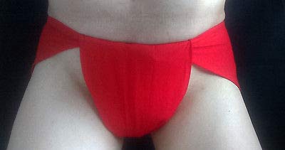 Golden Drops 2 X Indian Traditional Underwear Langot Supporter loincloth Cotton red