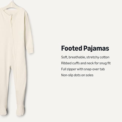 Image of Amazon Essentials x Sofia Grainge Unisex Toddlers and Babies' Snug-Fit Cotton Footed Pajamas