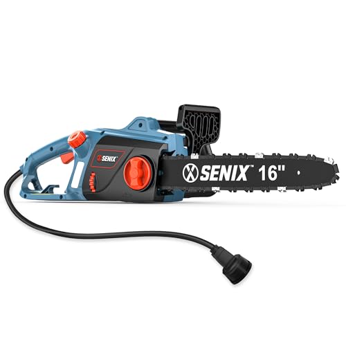 SENIX 12-Amp 16-Inch Corded Chainsaw