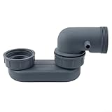 Photo Gallery bulevisiter tubo di scarico flessibile per vasca da bagno g1-1/2 in pp con trappola a p curva per vasche da bagno, design anti-odore, a prova di perdite, drenaggio rapido, facile da installare, adatto Photo Gallery bulevisiter tubo di scarico flessibile per vasca da bagno g1-1/2 in pp con trappola a p curva per vasche da bagno, design anti-odore, a prova di perdite, drenaggio rapido, facile da installare, adatto