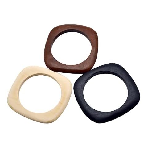 COLORFUL BLING Natural Wooden Bangles Cover