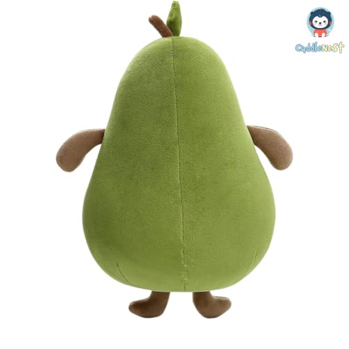 Image of Avocado Soft Toy, Plush Toys, Soft Toys for Kids | Soft Toy for Baby Boys and Girls | Cute Toy | 35 cm Stuff Toy for Kids | Cute Cuddle Pillow for All Ages