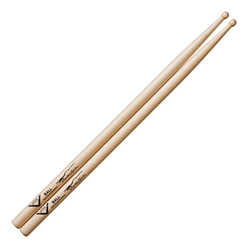 Vater Cymbal Stick Ball Wood Tip Sugar Maple Drum Sticks, Pair