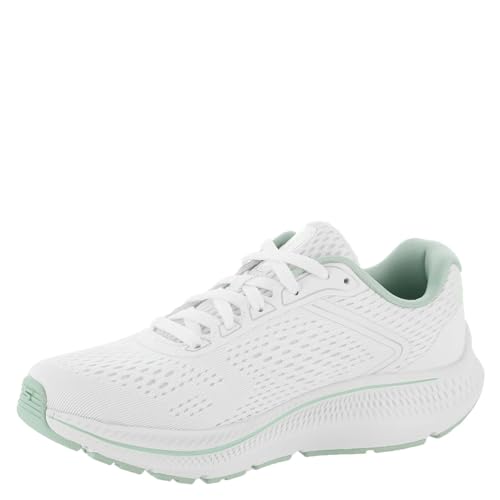 Image of Skechers Women's Go Run Consistent 2.0 Mile Sneakers, White /Mint, 8.5