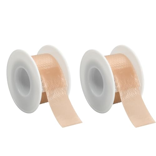 Rieoany Parches Hidrocoloides Ampollas Pies, Apósito Impermeable Reutilizable Talón, 2 Rollos 2CM x 100CM Almohadillas Ideal Senderismo Deporte Fiestas Uso Diario