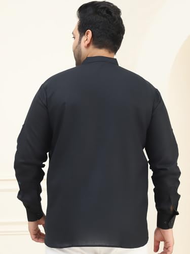 Image of SOJANYA Plus(Since 1958), Men's Cotton Short Kurta